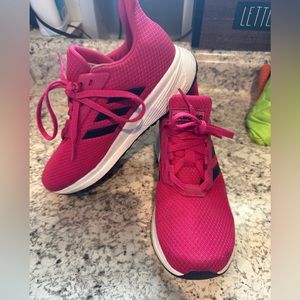 Like new. Girls adidas sneakers. Size 2